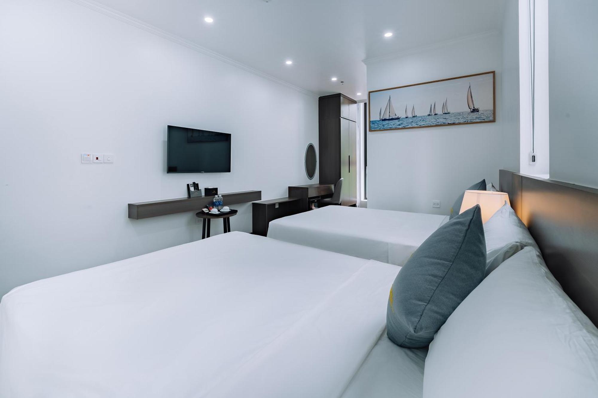 Sand Hotel Cat Ba Island Ngoại thất bức ảnh